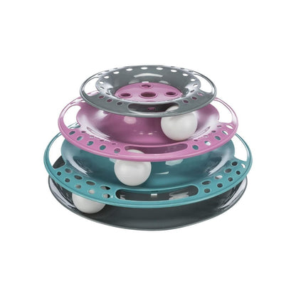 Trixie Cat Activity Catch The Balls Circle Track Multi - Pets Perfect