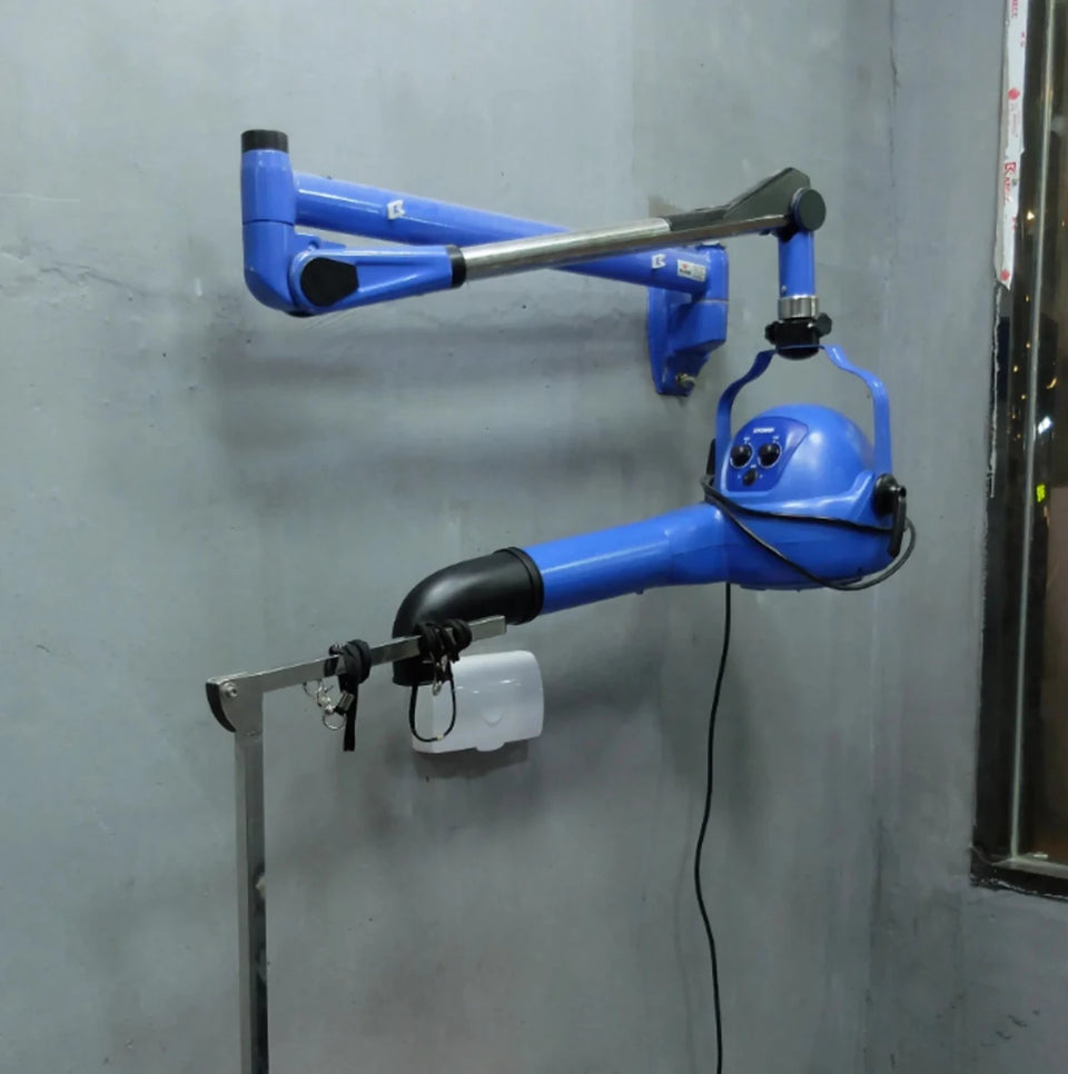 XPOWER WMA Professional Pet Grooming Finishing Stand Dryer Wall Mount Arm - Pets Perfect