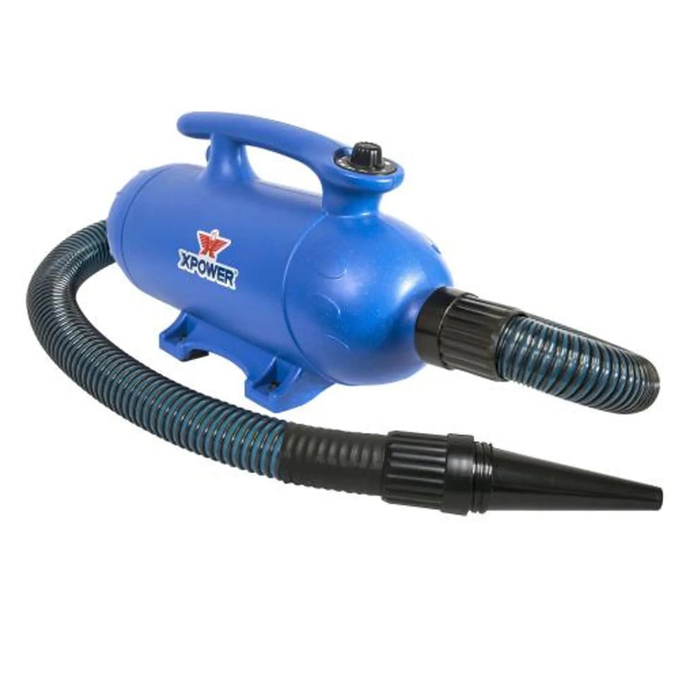 XPOWER B-27 Super Tub Pro Double Motor 6 HP Professional Pet Grooming Dog Force Hair Dryer - Pets Perfect