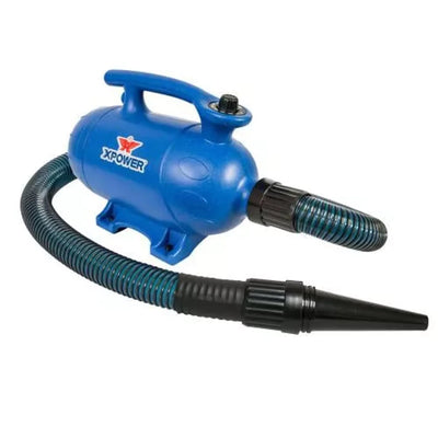 XPOWER B-4 Mobile Pro 3 HP Variable Speed Professional Pet Grooming Dog Force Hair Dryer - Pets Perfect