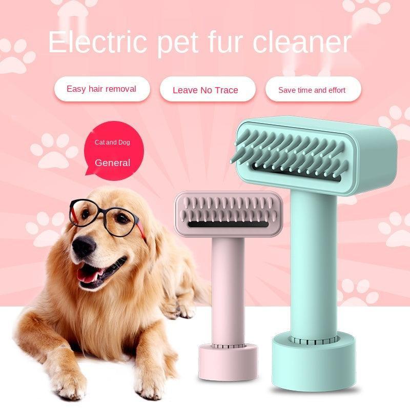 Wireless Electric Pet Comb - Flea Removal and Fur Cleaning Dog Grooming Comb - Pets Perfect