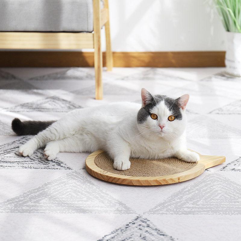 Wall Mounted Cat Scratcher Board With Suction Cup Toy - Pets Perfect