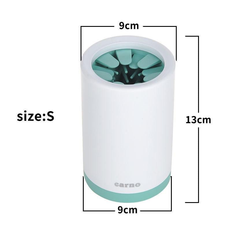 Portable Pet Paw Cleaner Cup - Soft Silicone Comb for Muddy Paws - Pets Perfect