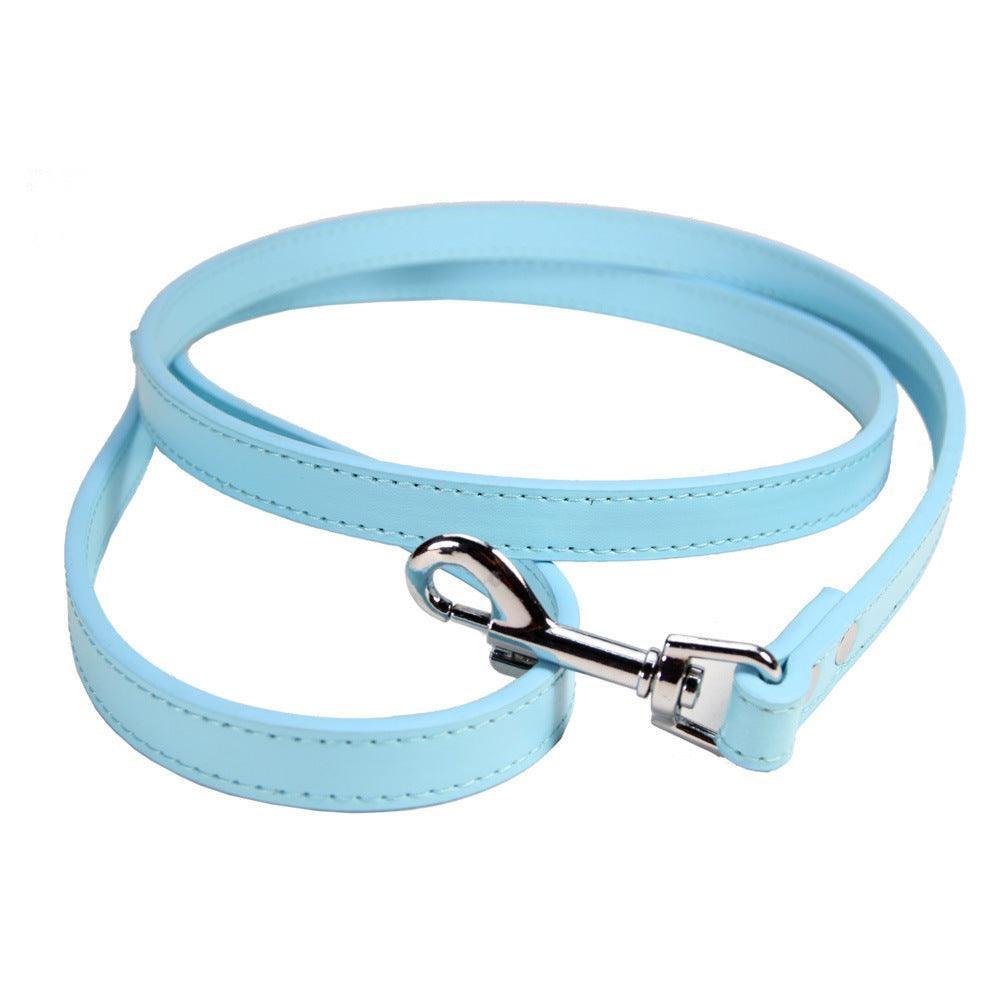 Luxury Leather Pet Leash - Stylish And Durable Cat And Dog Chain - Pets Perfect