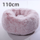 Cozy Haven: Luxurious Round Pet Bed For Winter Comfort - Pets Perfect