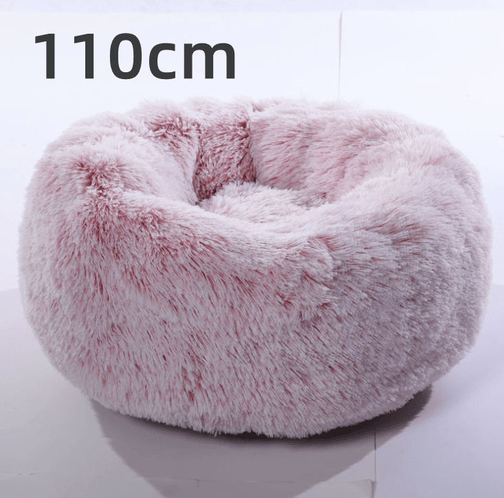 Cozy Haven: Luxurious Round Pet Bed For Winter Comfort - Pets Perfect
