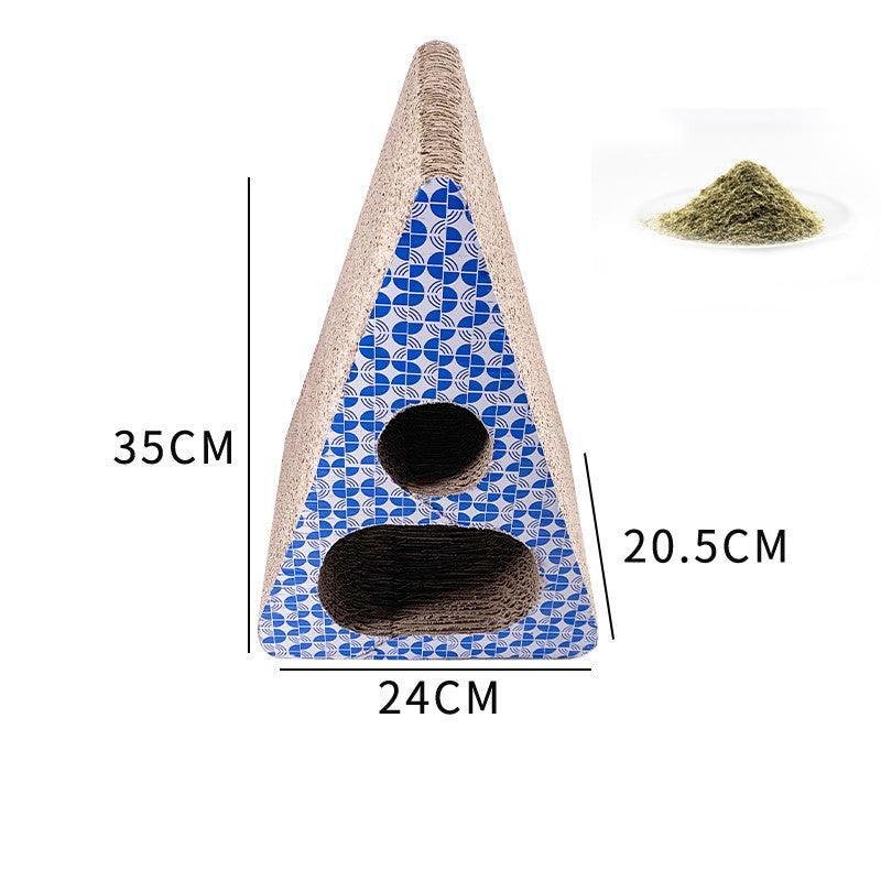 Kitty Claws Corrugated Cat Scratcher Toy - Pets Perfect