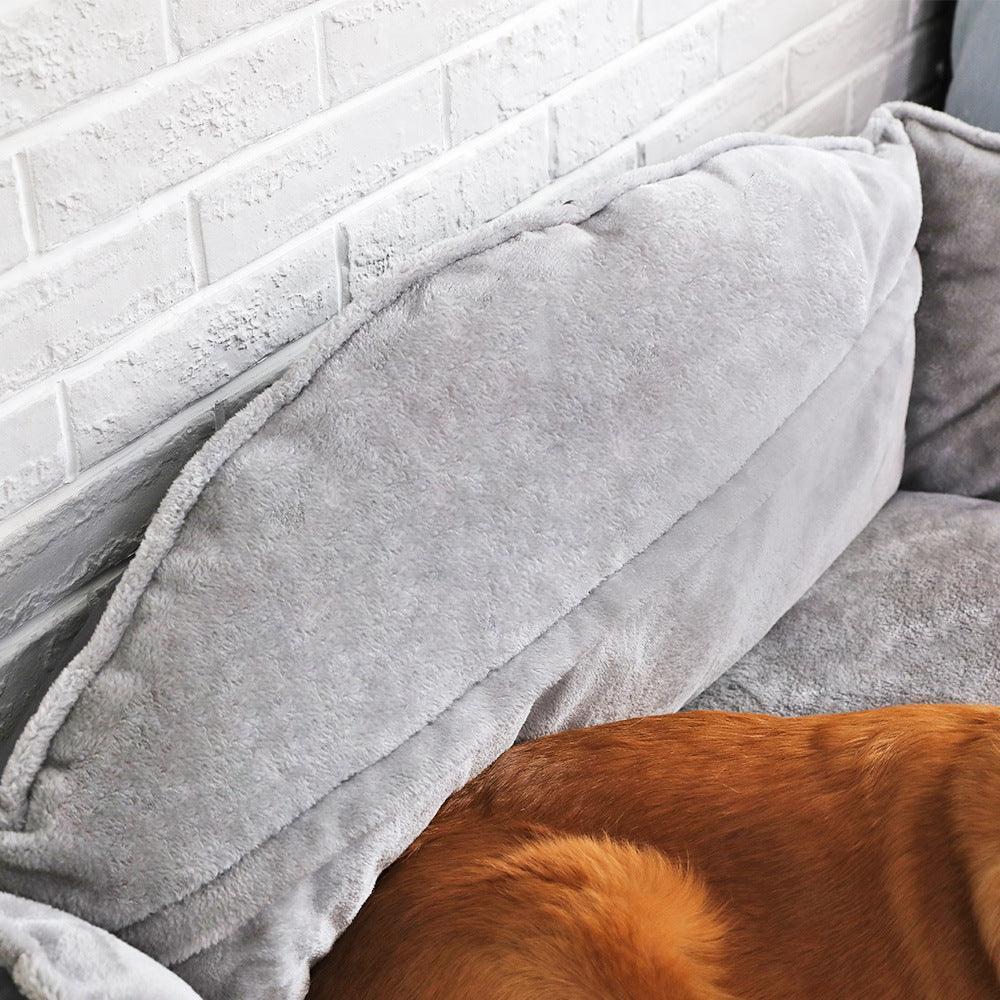 Luxury Pet Haven: Plush Polyester Sofa Bed For Dogs - Pets Perfect