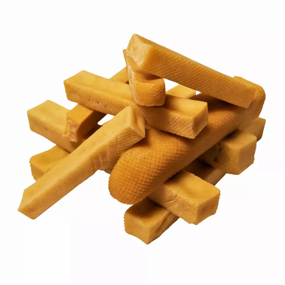 DOG CHURPI CHEW- 100% Natural, Himalayan Yak Cheese Churpi Dog Treat & Chews, Grain-Free, Gluten-Free, Dental Chews