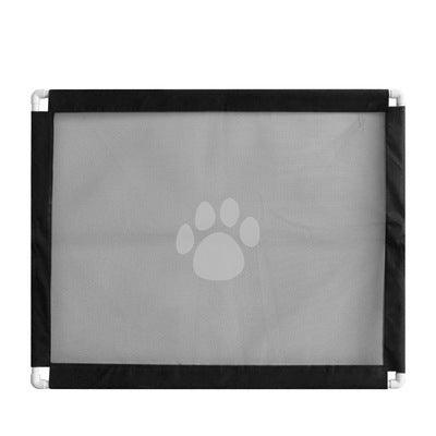 Dog Hugs Cat Portable Pet Safety Fence - Expandable Indoor/Outdoor Gate for Dogs & Cats - Pets Perfect