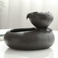 Pet Oasis: Resin Cat Feeder And Water Dispenser - Pets Perfect