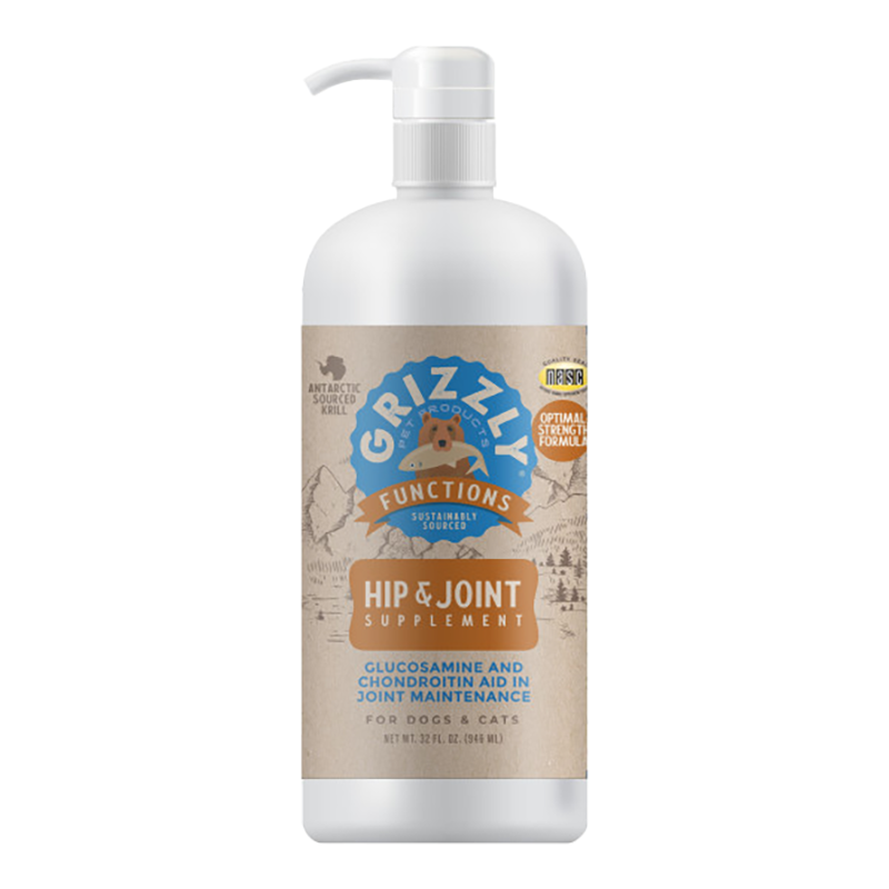 Grizzly Dog Joint Aid Liquid 32 oz