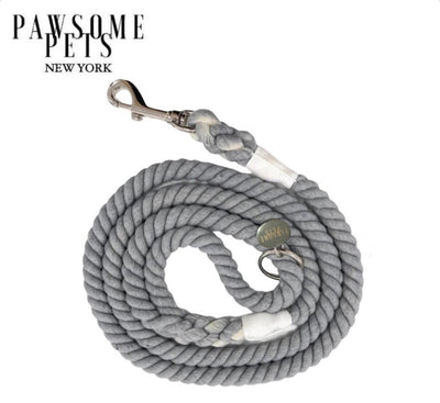 Pawsome Pets Doe Pattern Rope Dog Leash