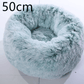 Cozy Haven: Luxurious Round Pet Bed For Winter Comfort - Pets Perfect