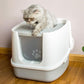 Fashionable Enclosed Cat Litter Box With Anti - Splash Design - Pets Perfect