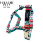 Pawsome Pets Step - In Cat Harness - Tropical Print for Easy & Secure Walks - Pets Perfect