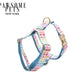 STEP IN HARNESS - RAINBOW HEART BLUE - Pets Perfect