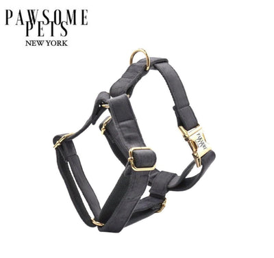Step-in Dog Harness, Dark Grey