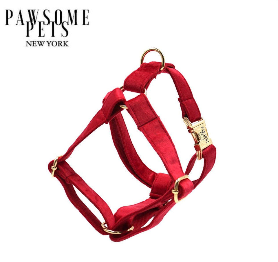 Step-in Dog Harness, Red - Pets Perfect