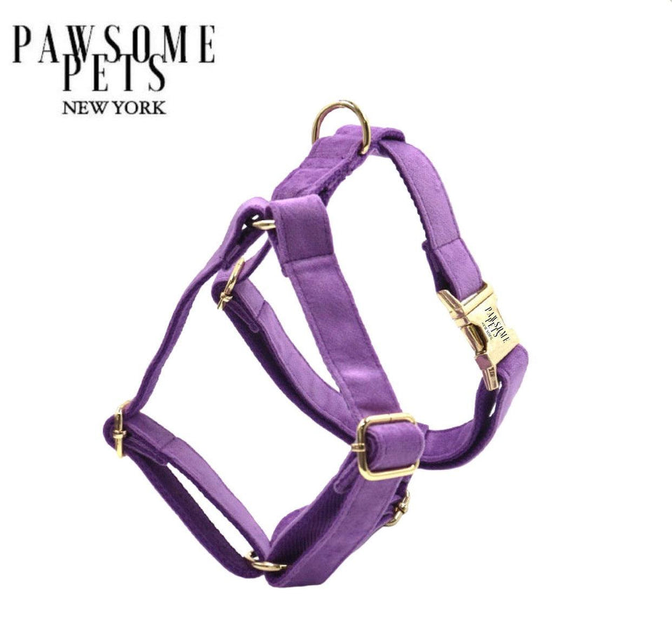 Step-in Dog Harness, Dark Purple