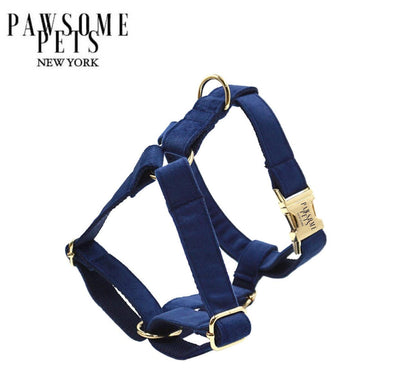 Step-in Dog Harness, Navy Blue