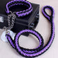 Stylish Adjustable Dog Leash And Collar Set - Pets Perfect