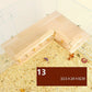 Natural Wood Hamster Playground with Swing & Fence - Pets Perfect