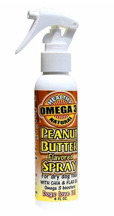 Peanut Butter Flavored Dog Food Topper - Available in 2 oz, 4 oz, and 8 oz - Pets Perfect