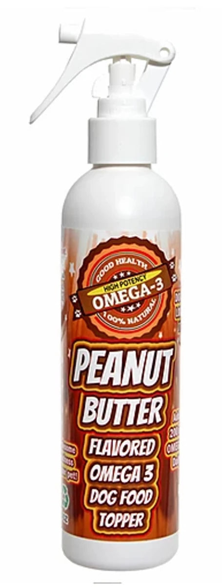 Peanut Butter Flavored Dog Food Topper - Available in 2 oz, 4 oz, and 8 oz - Pets Perfect