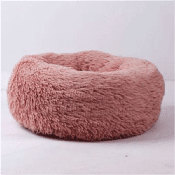 Luxuriously Cozy Round Plush Cat Mattress - Pets Perfect