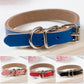 Luxury PU Leather Dog Collar - Durable Adjustable Collar with Secure Buckle - Pets Perfect