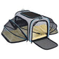 Pet Travel Haven: Expandable And Reflective Cat Carrier For Safe And Comfortable Journeys - Pets Perfect