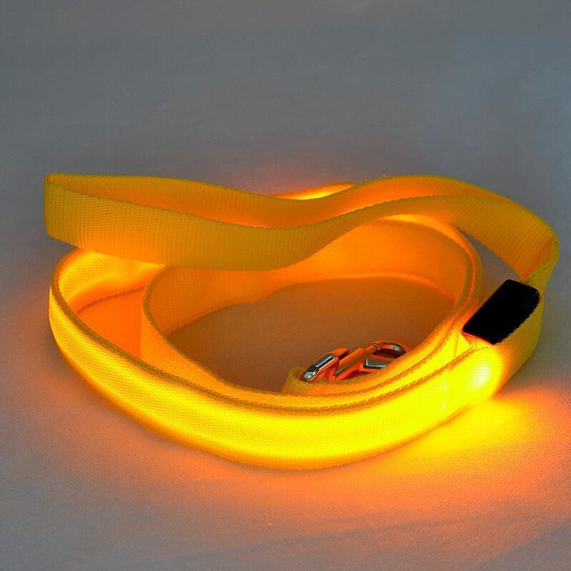 Glowing Pet Leash - Illuminated Led Dog Leash - Pets Perfect