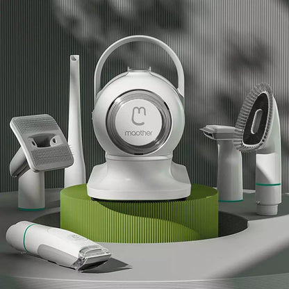 Smart Pet Grooming Clipper with Hair Sucker - Professional Shaving Tool - Pets Perfect