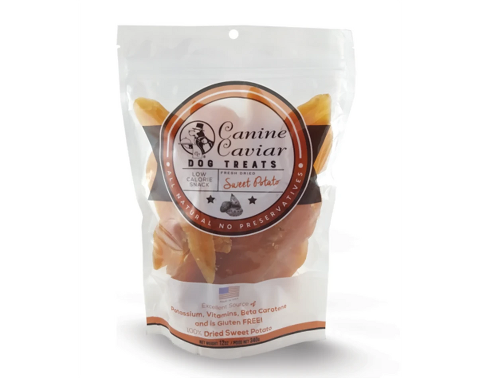 Canine Caviar Dried Sweet Potato Dog Chews - Pets Perfect