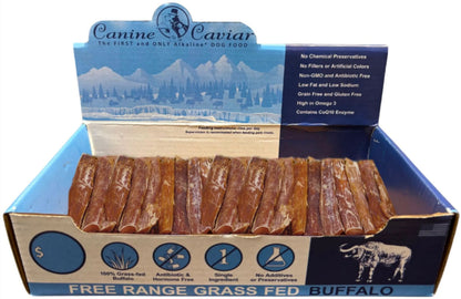 Canine Caviar Buffalo Paddywack 6" Dog Chews