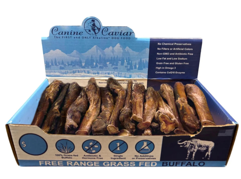 Canine Caviar Buffalo Lollipops 6" Dog Chews - Pets Perfect