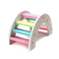 WPC Hamster Haven - Multi - Level Rainbow Hideout for Hamsters & Small Pets - Pets Perfect