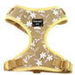 ADJUSTABLE HARNESS - GOLDEN FLORAL - Pets Perfect