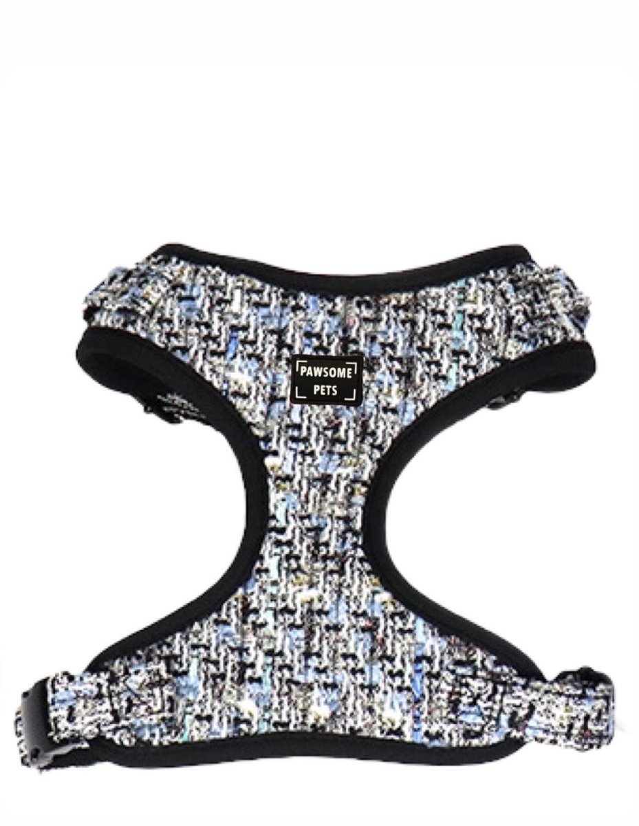 Adjustable Dog Harness, Royal Black