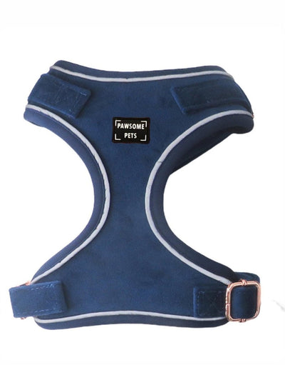 Adjustable Dog Harness, Blue Ashes