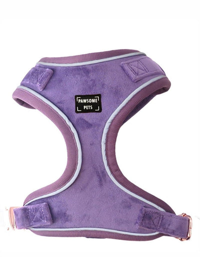 Adjustable Dog Harness, Lilac