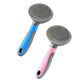 Dog Hugs Cat FabFur Grooming Brush - Detangling & Deshedding Brush for Dogs - Pets Perfect