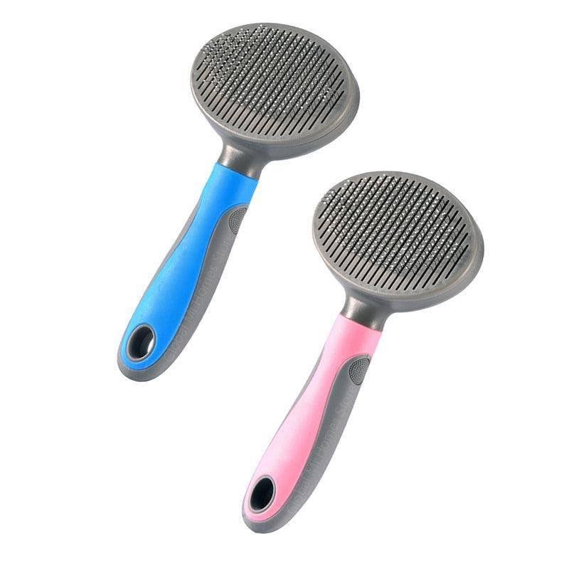Dog Hugs Cat FabFur Grooming Brush - Detangling & Deshedding Brush for Dogs - Pets Perfect