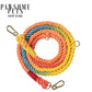 HANDS FREE DOG ROPE LEASH - DARK RAINBOW - Pets Perfect