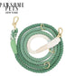 HANDS FREE DOG ROPE LEASH - OMBRE GREEN - Pets Perfect