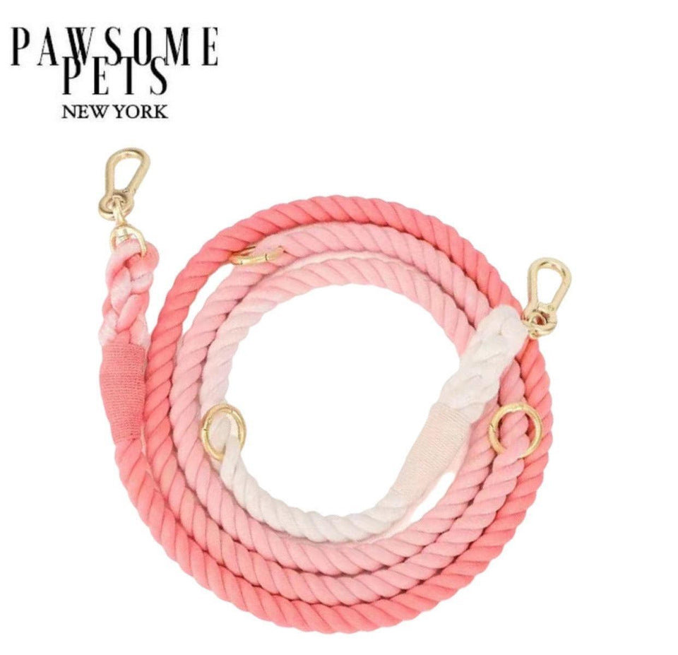 Hands-Free Dog Rope Dog Leash - Strawberry Love