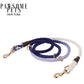 HANDS FREE DOG ROPE LEASH - OMBRE DARK PURPLE - Pets Perfect