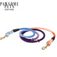 HANDS FREE DOG ROPE LEASH - OCEANSIDE RAINBOW - Pets Perfect