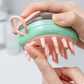 Dog Hugs Cat 2 - in - 1 Dog Bath Brush - Silicone Massage Brush with Shampoo Dispenser - Pets Perfect